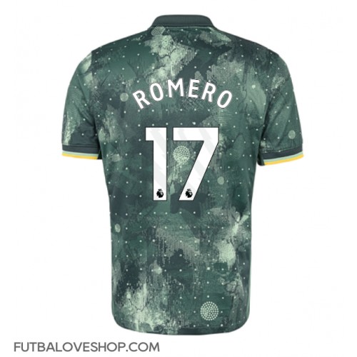 Dres Tottenham Hotspur Cristian Romero #17 Tretina 2024-25 Krátky Rukáv